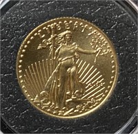 2013 $5 Gold 1/10 Oz Coin (UNC)