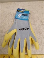 Hardy latex coated work gloves