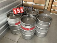 LOT BEER KEGS