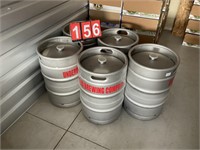 LOT BEER KEGS