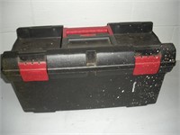 20 inch Rubbermaid Plastic Toolbox w/Tray