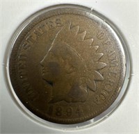 1894  Indian Head Penny