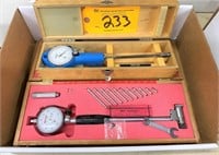 PEACOCK & FOWLER BORE GAGE SETS