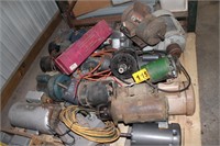Pallet electric motors, starters, generators