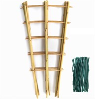 SWANGSA 6 Pack Bamboo Trellis 24 Inches for