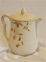 VTG HALL'S SUPERIOR COFFEE POT WITH LID-VERY NICE