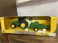 1/32 tractor with bailer