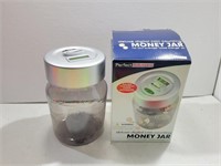 PERFECT SOLUTIONS Digital Counting Money Jar