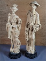Asian statue pair from Hess's