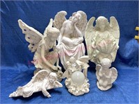 Angels & Fairies statues (resin)