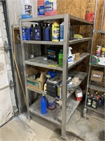Stainless Steel HD Shelving Unit & Contents