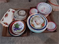 Plates & bowls (2 trays)