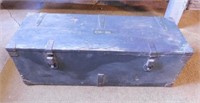 WWII US military wooden mess kit box, CH-96