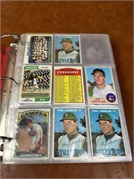 Binder FULL of Vintage Baseball Cards Some