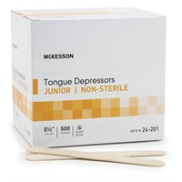 McKesson Tongue Depressor, Non-Sterile, Wooden,