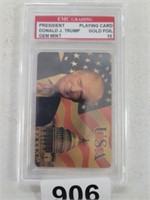 DONALD TRUMP GRADED CARD