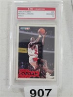 MICHAEL JORDAN GRADED CARD