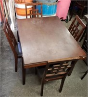 Dinette Set With 4 Chairs