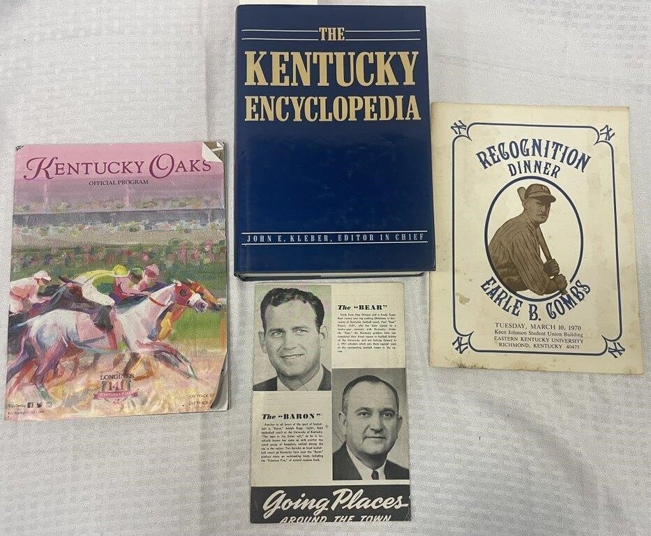 4 Kentucky Related Items:  The Kentucky