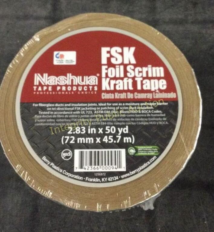 FSK Foil Scrim Kraft Tape