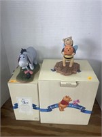 2 Pooh & friends figures