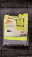 Yellow Safety Vest Class 2 One Size