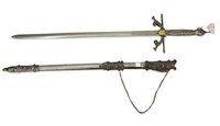 Medieval Knight Style Modern Fantasy Sword