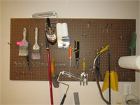 Asst'd. Items: Hand & Garden Tools, Drop Cords, Ma