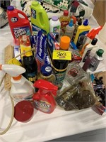 GROUP OF CLEANING SUPPLIES