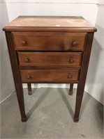 3 Drawer Sewing Cabinet 17 X 13 X 26 " T