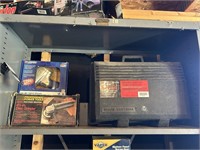 Assorted Power Tools, and Saw Blades