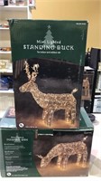Standing Buck and feeding Doe new in the box