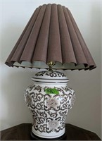 Brown And White Baluster Form Oriental Style