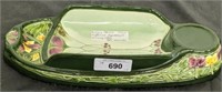 MAJOLICA ASPARAGUS SERVING TRAY