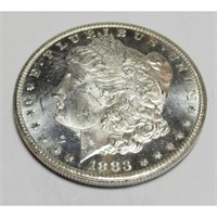 1883 CC CH BU PL Morgan Dollar KEY Date