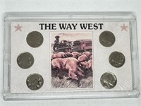 The Way West Buffalo Nickel Set