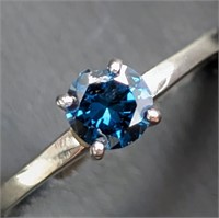 $2115 14K  Natural Blue Diamond (Treated)(0.42ct)