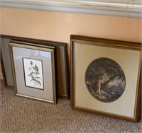 Artwork and table lot