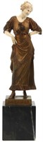 F. Preiss Bronze Sculpture - Carmen