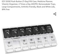 MSRP $10 Weekly Pill Case