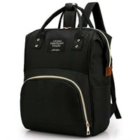 One Size  Diaper Bag Backpack - Insulated Pockets