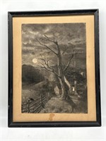 Vintage Midnight Charcoal Picture