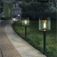 Naturally Solar Vintage Style LED pathway lights,