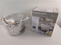 New Cuisinart stainless cookware 12 qt stockpot