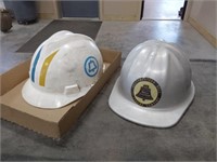 2 Bell System Hard Hats