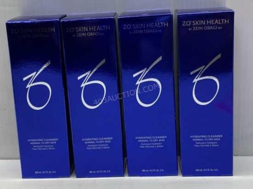 Lot of 4 ZO Hydrating Cleanser - NEW $245