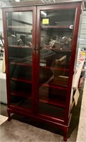 glass door china cabinet