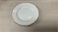 20-Ivory Scalloped China 6" Bread And Butter Plate