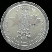 2015 CANADA $2 SILVER COIN SPECIAL SERVICE FORCE
