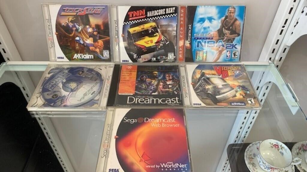 QTY 7 Sega Dreamcast Games